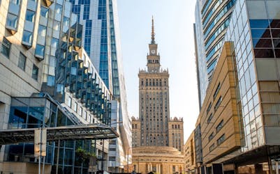 Visita turística de la ciudad de Varsovia por la tarde